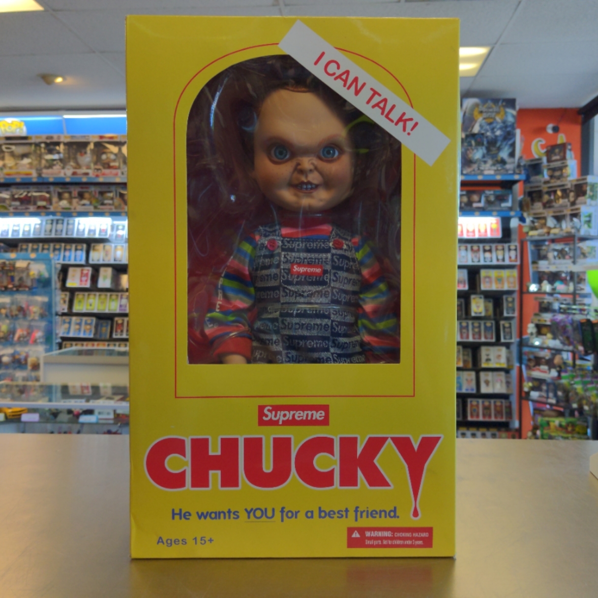 Talking Chucky Doll (Supreme) - 2018 - Mezco Toys - Chucky