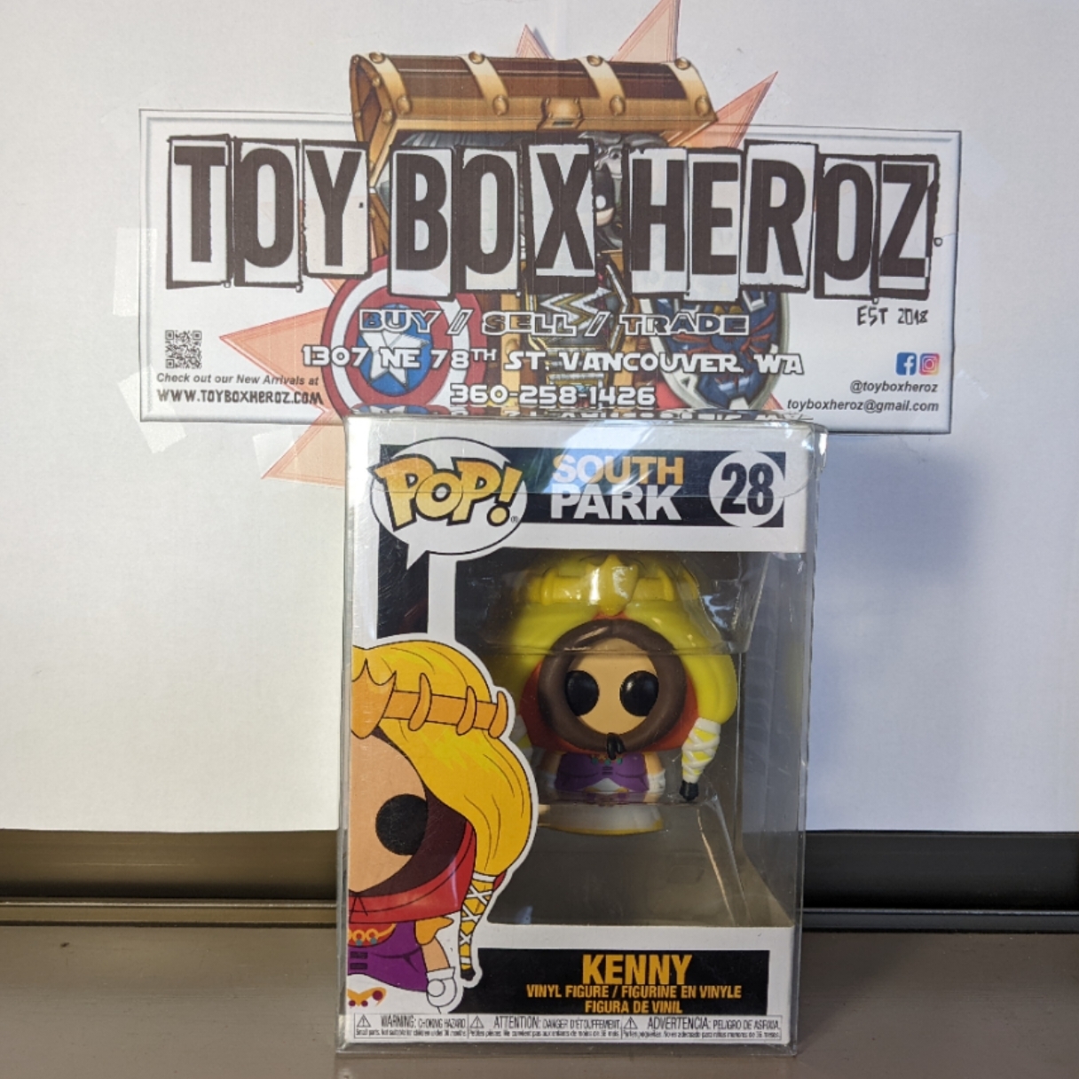 Geniet Postbode bros Kenny (28) - 2020 - Funko Pop - South Park | Toy Box Heroz